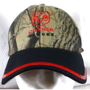 Dodge Trucks Camouflage Baseball Cap With Adjustable Strap